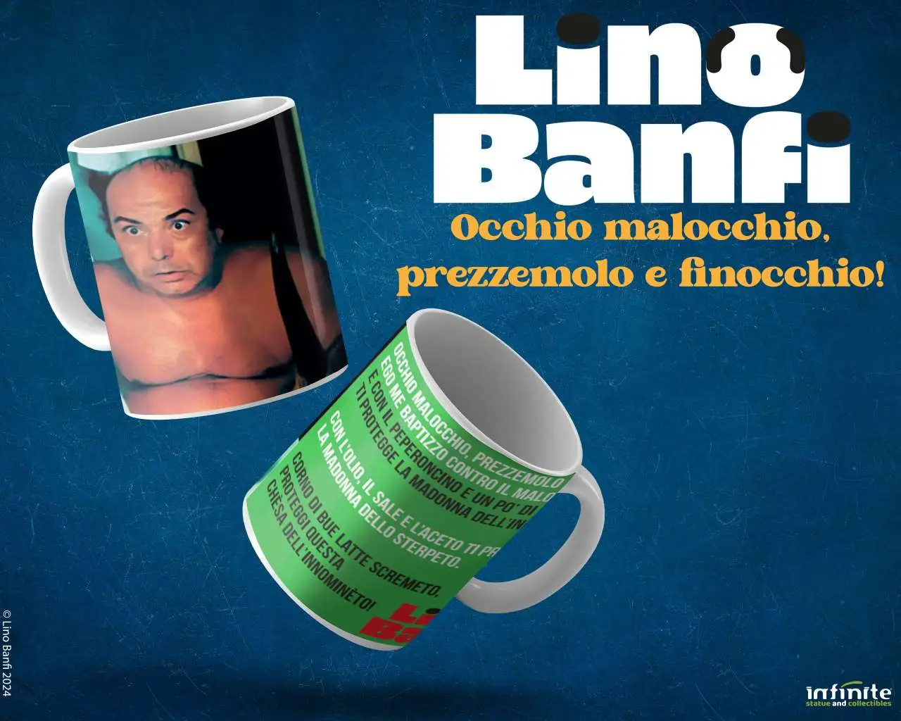 Mug lino banfi occhio malocchio